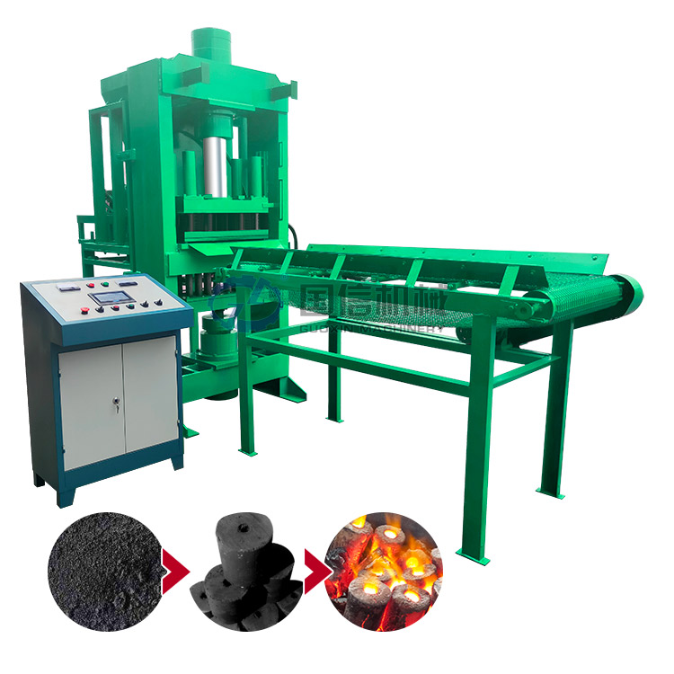 barbecue charcoal briquette machine