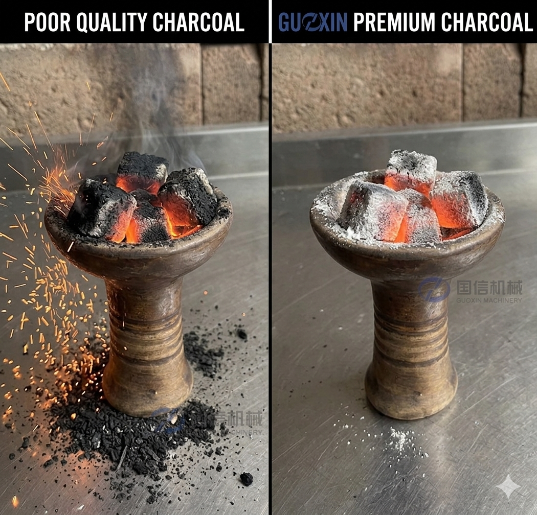 shisha-charcoal-combustion-test-white-ash