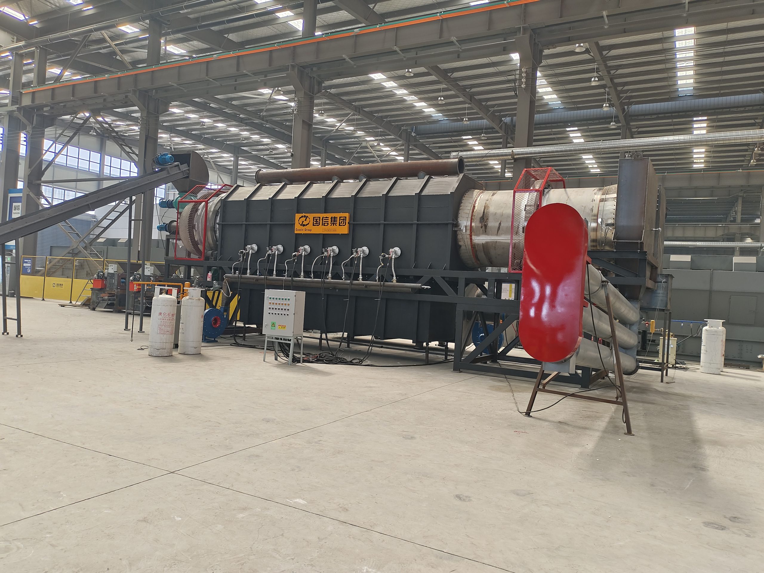 Upgraded Continuous Rotary Drum Carbonization Furnace: Engineering for Thermal Efficiency and Operational Stability