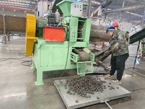 High-Pressure Hydraulic Roller Briquette Machine