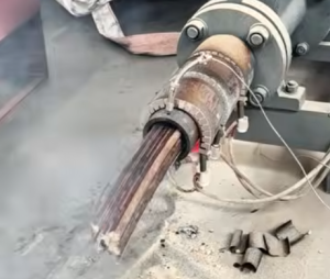 Bamboo Powder Briquette Extrusion