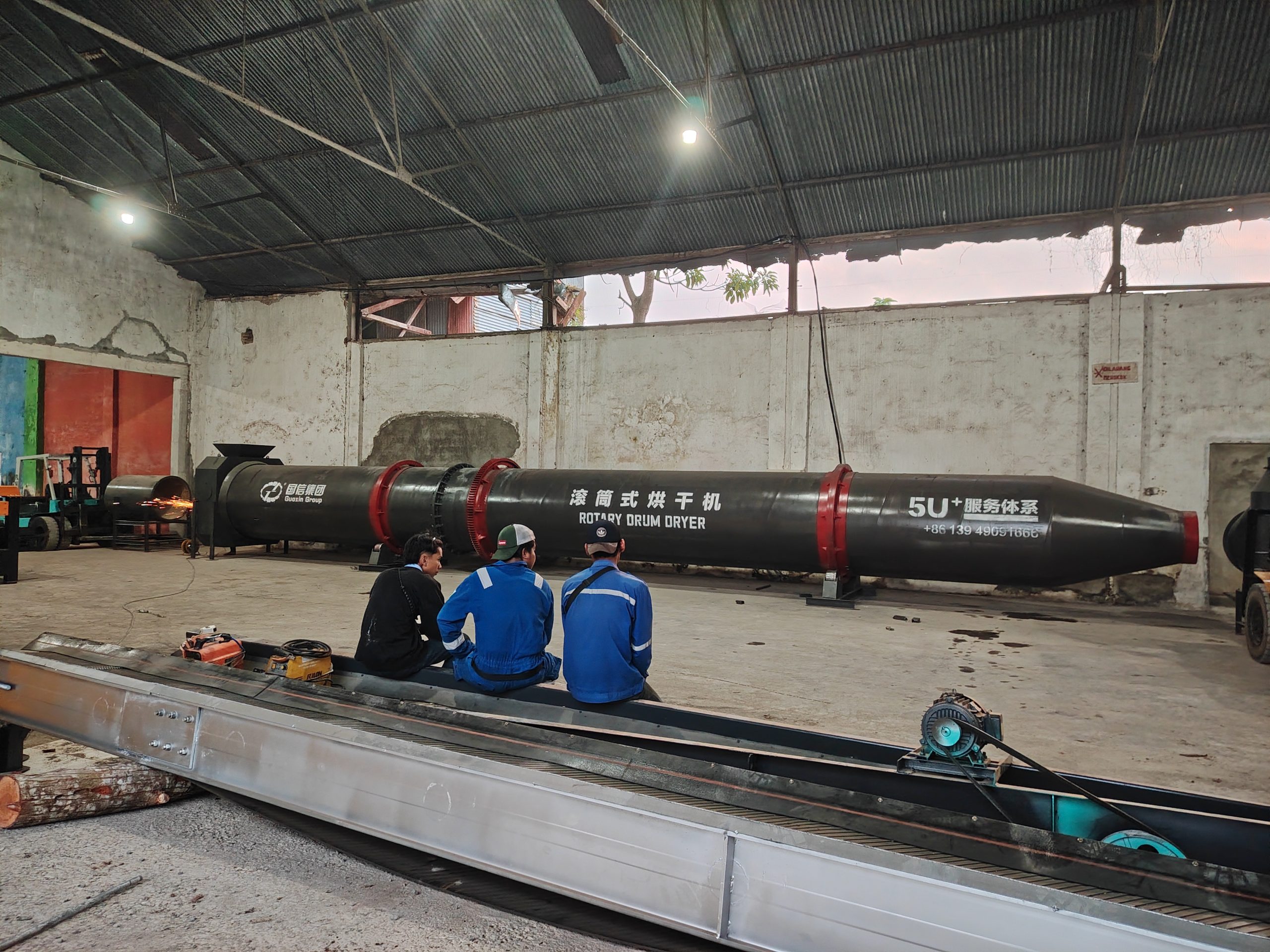  Rotary Drum Dryer