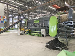 Continuous Rotary Drum Carbonization Furnace