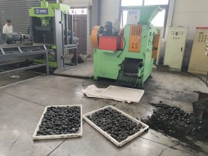 Coal Dust Hydraulic Roller Briquetting Machine