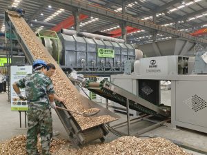 Continuous Coconut Shell Carbonization